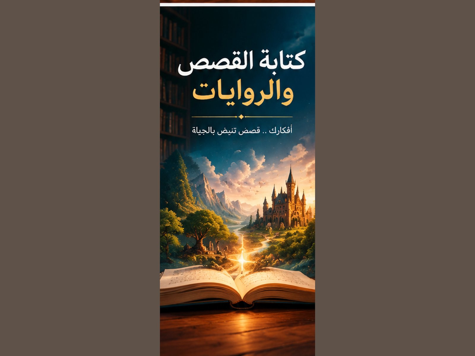 كاتب قصص وروايات ومحتوى إبداعي باللغة العربية، صورة ٣ من ٥