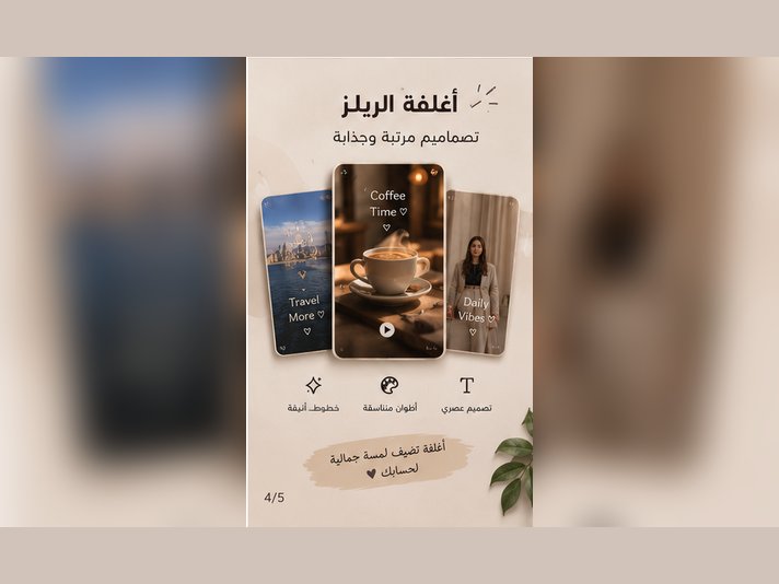 مونتاج ريلز احترافية وفيديوهات قصيرة للسوشيال ميديا