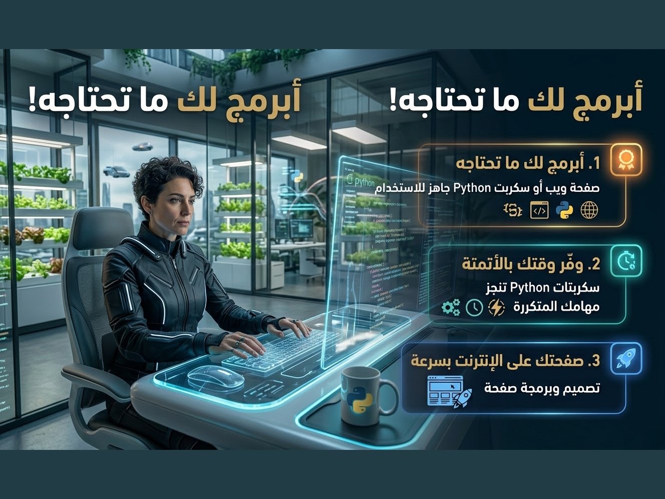 سأبرمج لك صفحة ويب بسيطة أو سكربت Python لأتمتة مهمتك, image 2 of 5