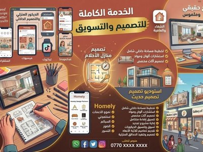 نماذج من أعمالي في التصميم والخدمات
