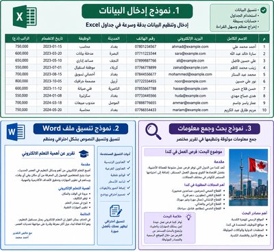Data Entry and Organization