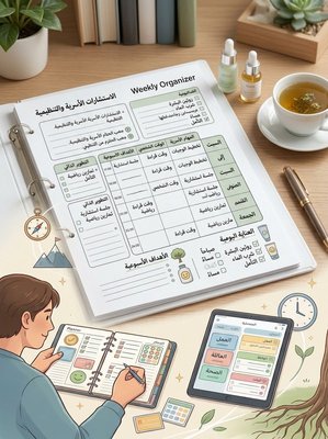 Weekly Personal Organizer and Self-Care Planner