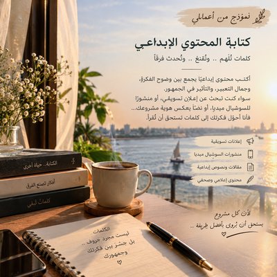 Creative Content Writing & Marketing Copywriting