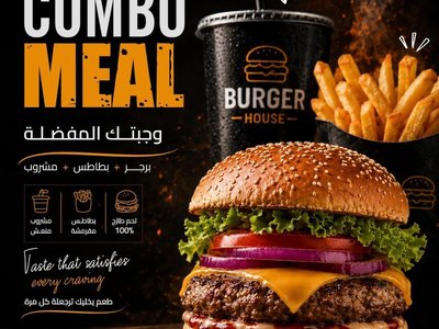 تصميم بوسترات إعلانية احترافية