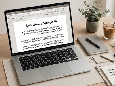 Professional Research Summary and Formatting