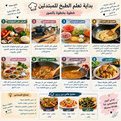 تعليم الاكلات الشرقية والغربية والآسيوية