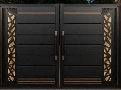 Modern Iron Door Design