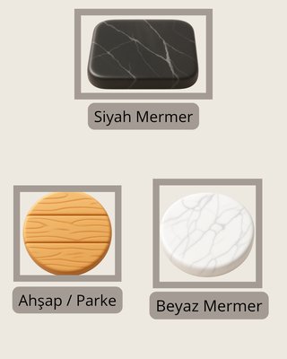 Marble and Wood Types Design